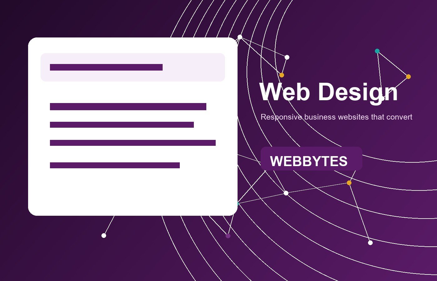 Responsive business website development by Webbytes